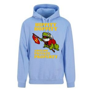 Hippity Hoppity Abolish Private Property Unisex Surf Hoodie