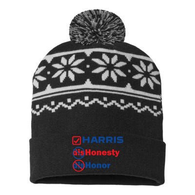 Harris Honesty And Honor USA-Made Snowflake Beanie