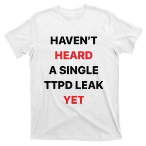 Haven’T Heard A Single Ttpd Leak Yet T-Shirt