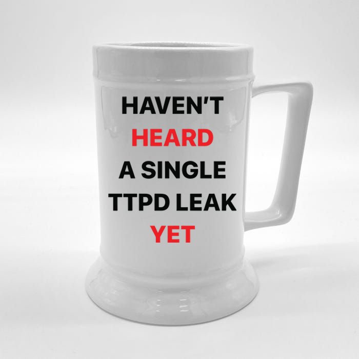 Haven’T Heard A Single Ttpd Leak Yet Beer Stein