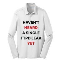 Haven’T Heard A Single Ttpd Leak Yet Silk Touch Performance Long Sleeve Polo