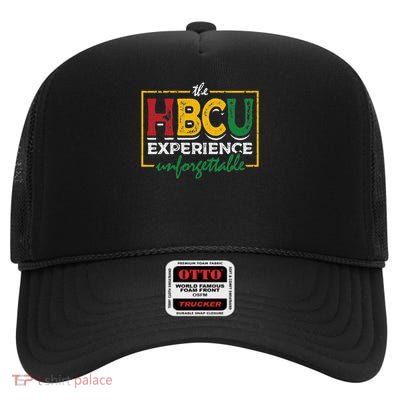 Hbcu Historical Black College Hbcu High Crown Mesh Back Trucker Hat