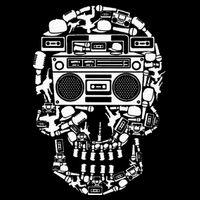 Hip Hop Boombox Hiphop Boombox Skull Bucket Hat