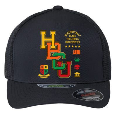 HBCU Historically Black Colleges Universities Grad Alumni Flexfit Unipanel Trucker Cap