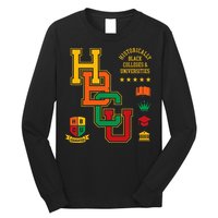 HBCU Historically Black Colleges Universities Grad Alumni Long Sleeve Shirt