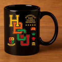HBCU Historically Black Colleges Universities Grad Alumni 11oz C Handle Ceramic Mug