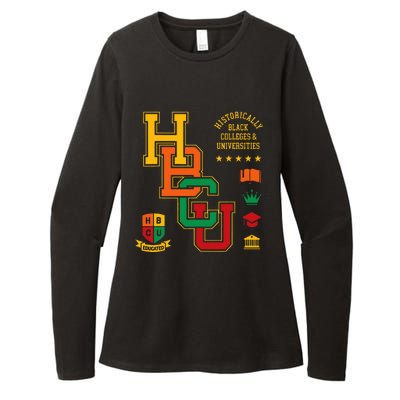 HBCU Historically Black Colleges Universities Grad Alumni Womens CVC Long Sleeve Shirt