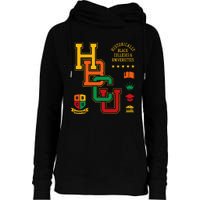 HBCU Historically Black Colleges Universities Grad Alumni Womens Funnel Neck Pullover Hood