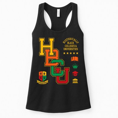 HBCU Historically Black Colleges Universities Grad Alumni Womens Tank Top