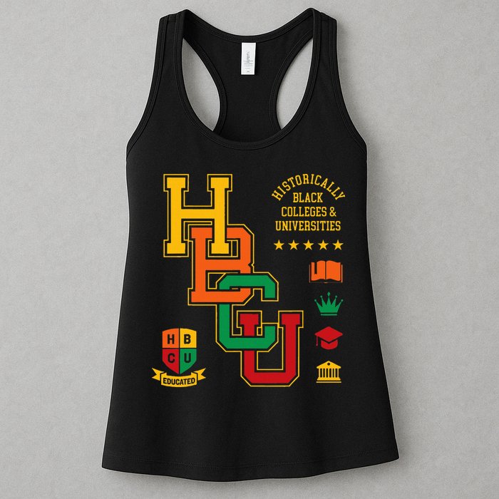 HBCU Historically Black Colleges Universities Grad Alumni Womens Tank Top