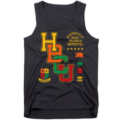 HBCU Historically Black Colleges Universities Grad Alumni Tank Top