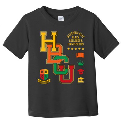 HBCU Historically Black Colleges Universities Grad Alumni Toddler T-Shirt