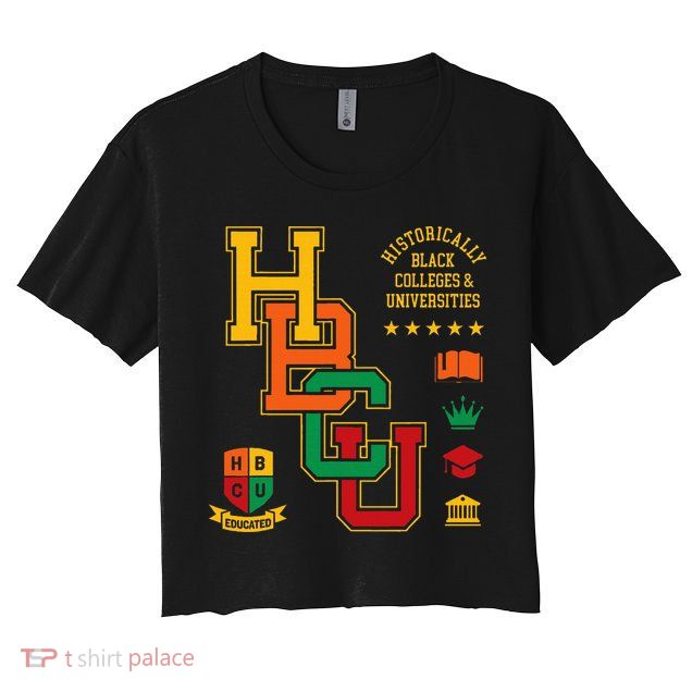HBCU Historically Black Colleges Universities Grad Alumni Crop Top