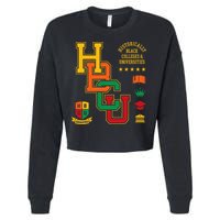 HBCU Historically Black Colleges Universities Grad Alumni Cropped Pullover Crew