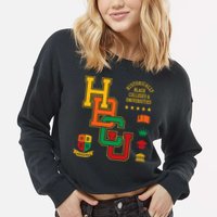 HBCU Historically Black Colleges Universities Grad Alumni Cropped Pullover Crew