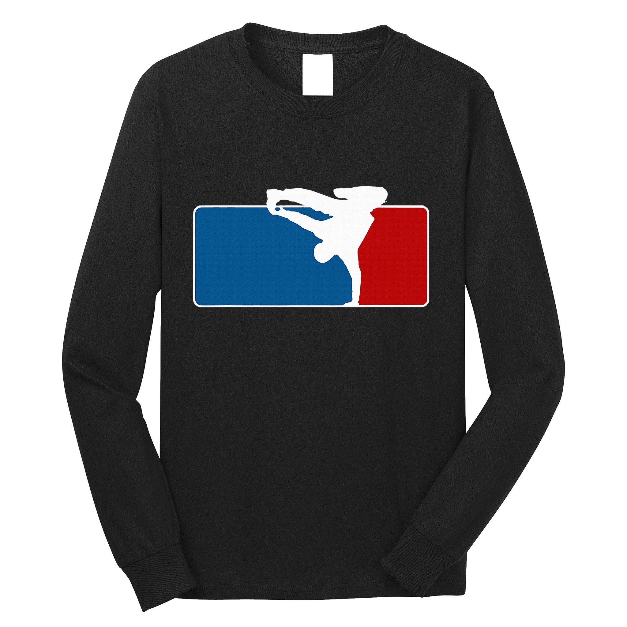 Hip Hop Bboy Breakdance Pose Street Dance Popping Long Sleeve Shirt