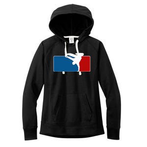 Hip Hop Bboy Breakdance Pose Street Dance Popping Women's Fleece Hoodie