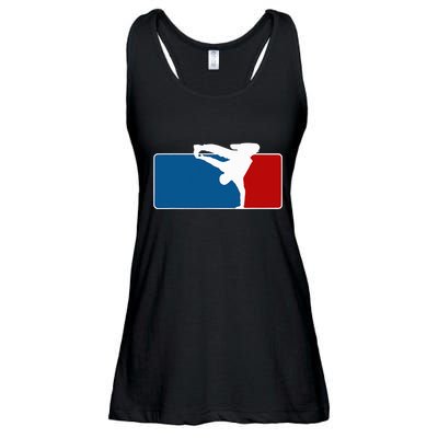 Hip Hop Bboy Breakdance Pose Street Dance Popping Ladies Essential Flowy Tank