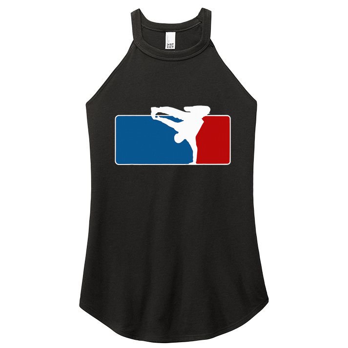 Hip Hop Bboy Breakdance Pose Street Dance Popping Women's Perfect Tri Rocker Tank