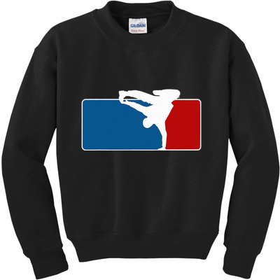 Hip Hop Bboy Breakdance Pose Street Dance Popping Kids Sweatshirt