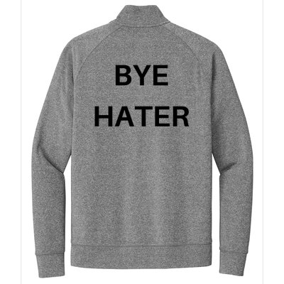 Hi Hater Bye Hater Stretch Full-Zip Cadet Jacket