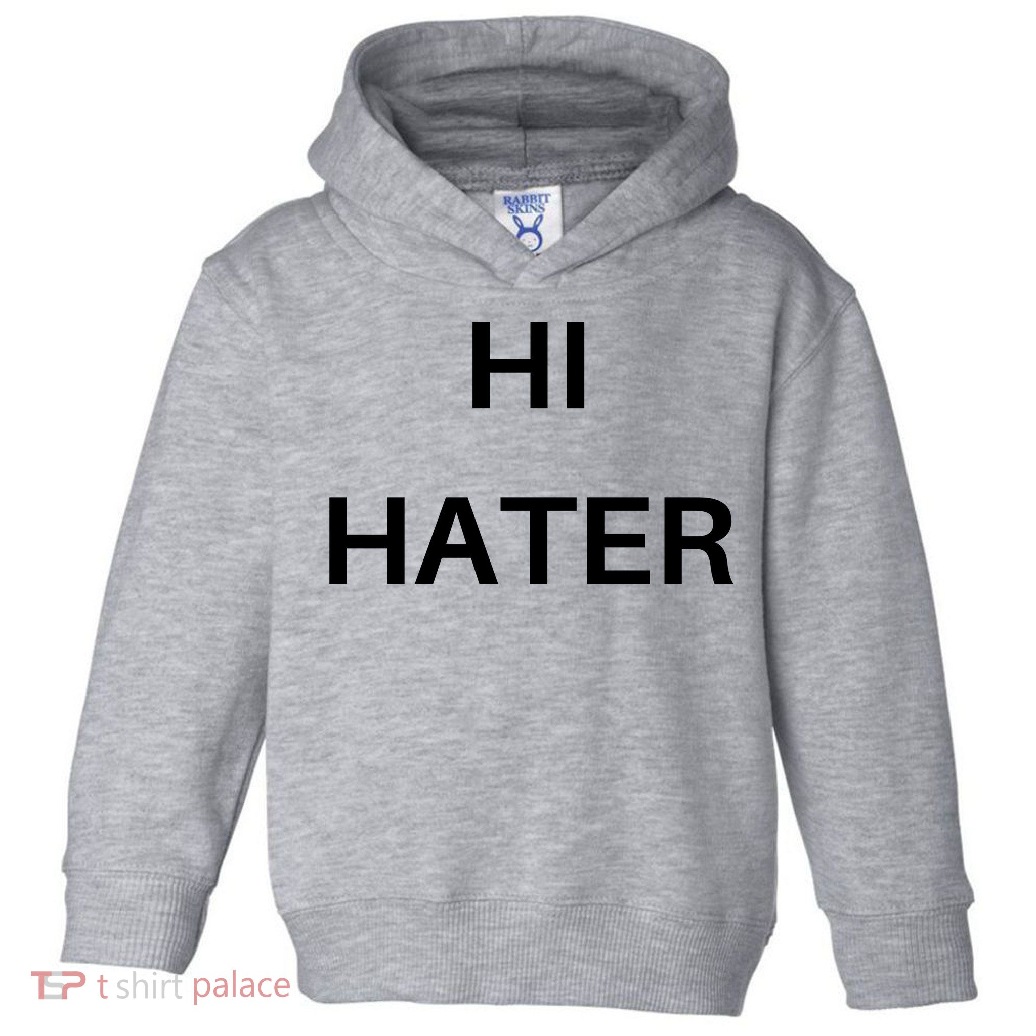 Hi Hater Bye Hater Toddler Hoodie