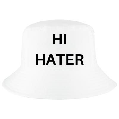 Hi Hater Bye Hater Cool Comfort Performance Bucket Hat