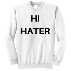 Hi Hater Bye Hater Sweatshirt