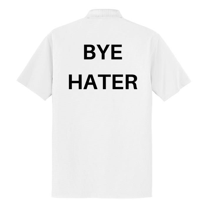 Hi Hater Bye Hater Dry Zone Grid Polo