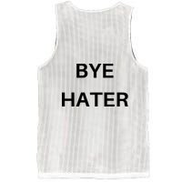 Hi Hater Bye Hater Mesh Reversible Basketball Jersey Tank