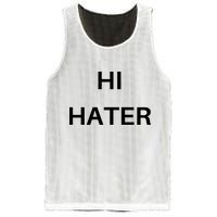 Hi Hater Bye Hater Mesh Reversible Basketball Jersey Tank