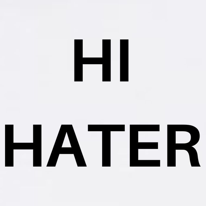 Hi Hater Bye Hater Mesh Reversible Basketball Jersey Tank