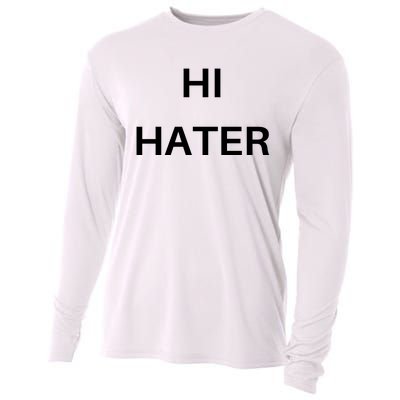 Hi Hater Bye Hater Cooling Performance Long Sleeve Crew