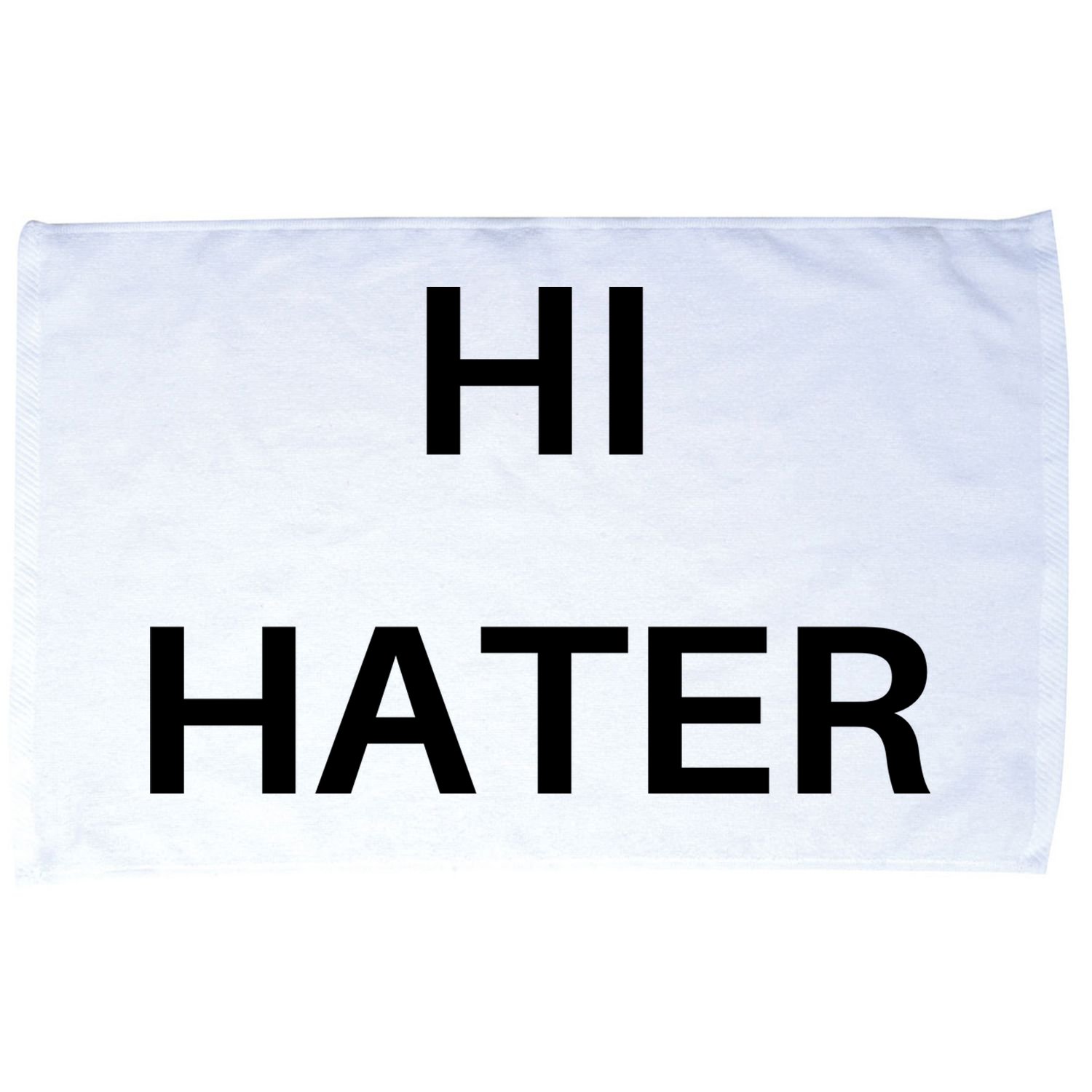 Hi Hater Bye Hater Microfiber Hand Towel