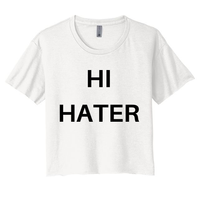 Hi Hater Bye Hater Crop Top