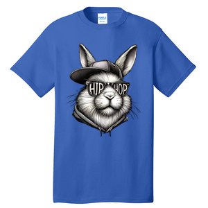 Hip Hop Bunny Face Sunglasses Funny Easter Hippity Rabbit Tall T-Shirt