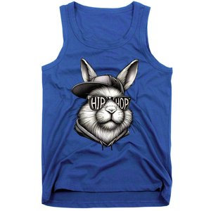 Hip Hop Bunny Face Sunglasses Funny Easter Hippity Rabbit Tank Top