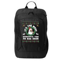 Holiday Hunting Bag with Festive Deer City Backpack