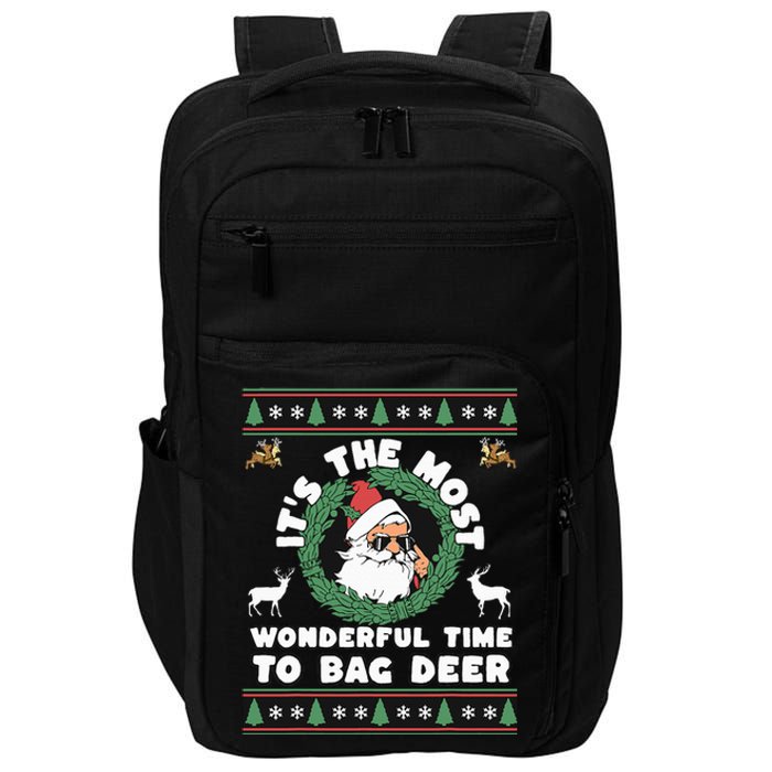 Holiday Hunting Bag with Festive Deer Impact Tech Backpack