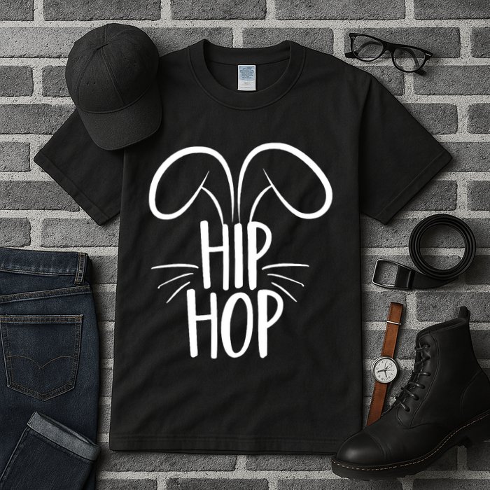 Hip Hop Bunny Funny Easter Tall T-Shirt