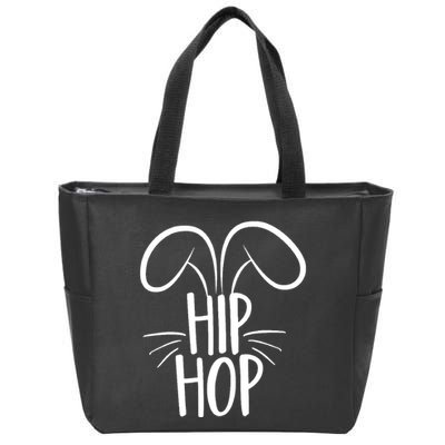 Hip Hop Bunny Funny Easter Zip Tote Bag