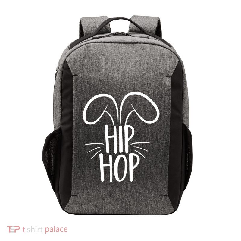 Hip Hop Bunny Funny Easter Vector Backpack
