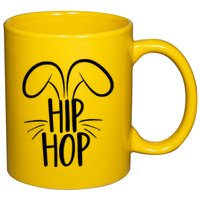 Hip Hop Bunny Funny Easter 11oz C Handle Ceramic Mug