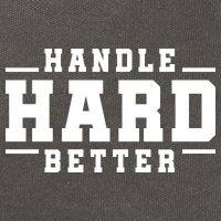 Handle Hard Better Cotton Canvas Backpack