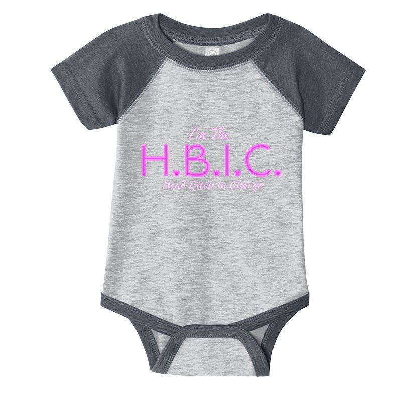 Hbic Head Bitch In Charge Women Funny Bitches Grown Sexy Infant Baby Jersey Bodysuit