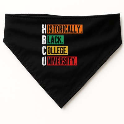 Hbcu Historically Black College University Black History USA-Made Doggie Bandana