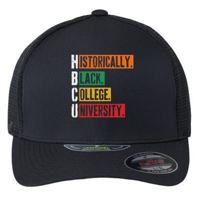 Hbcu Historically Black College University Black History Flexfit Unipanel Trucker Cap