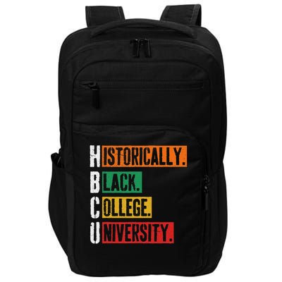 Hbcu Historically Black College University Black History Impact Tech Backpack