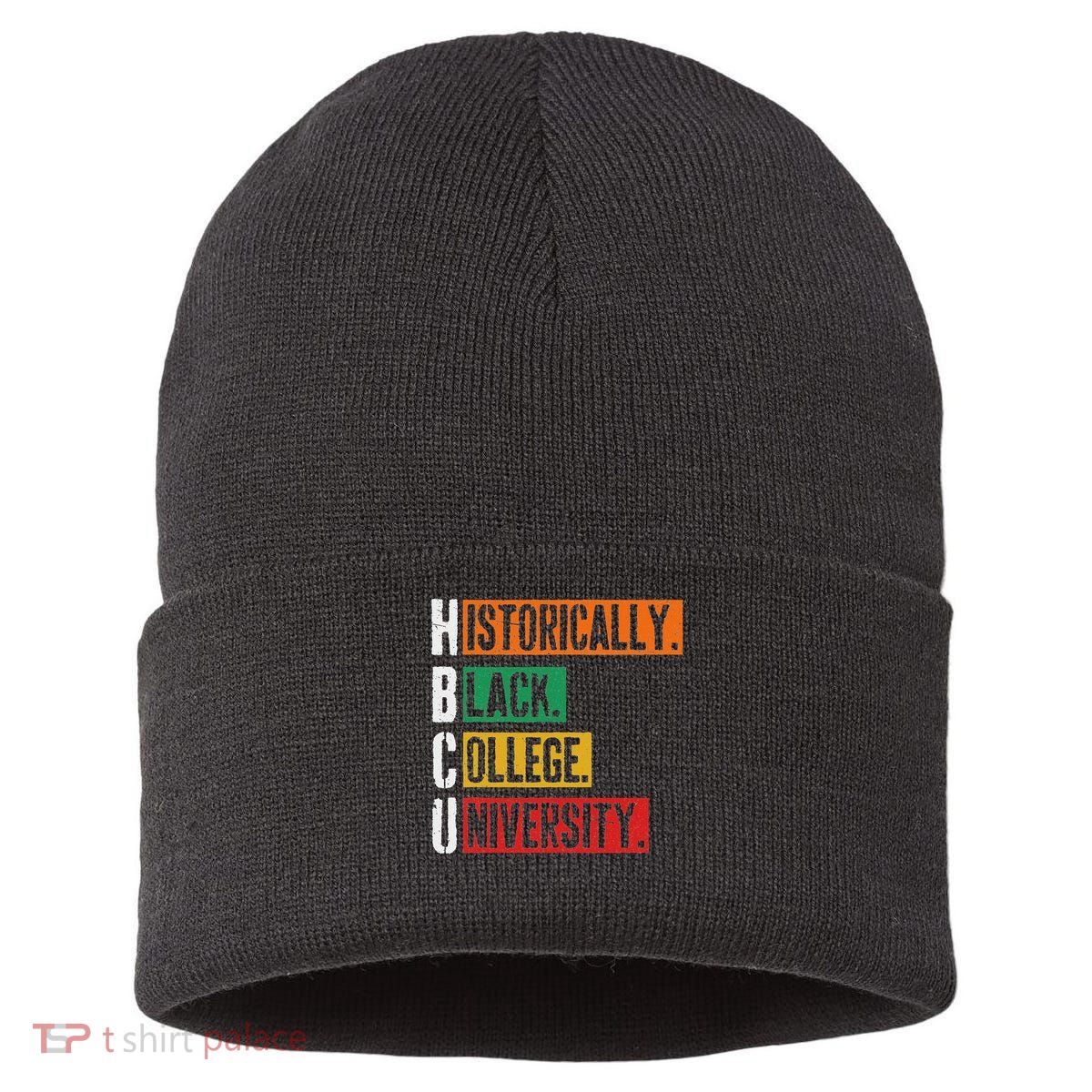 Hbcu Historically Black College University Black History Sustainable Knit Beanie