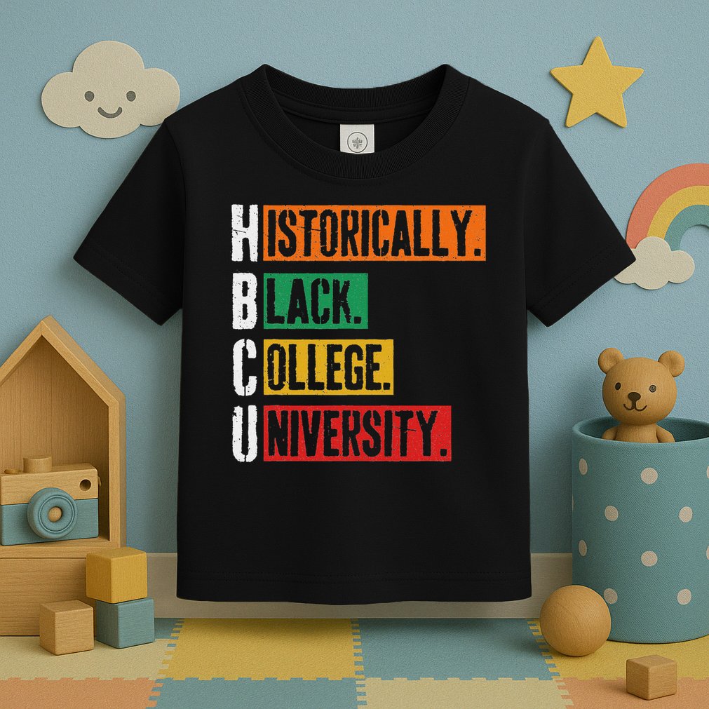 Hbcu Historically Black College University Black History Toddler T-Shirt